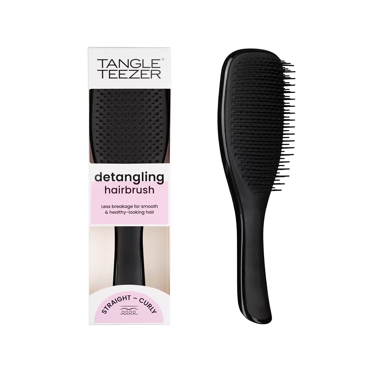 Расческа Tangle Teezer The Ultimate (Wet) Detangler Midnight Black расческа tangle teezer the wet detangler midnight black 22х6 5х4 см