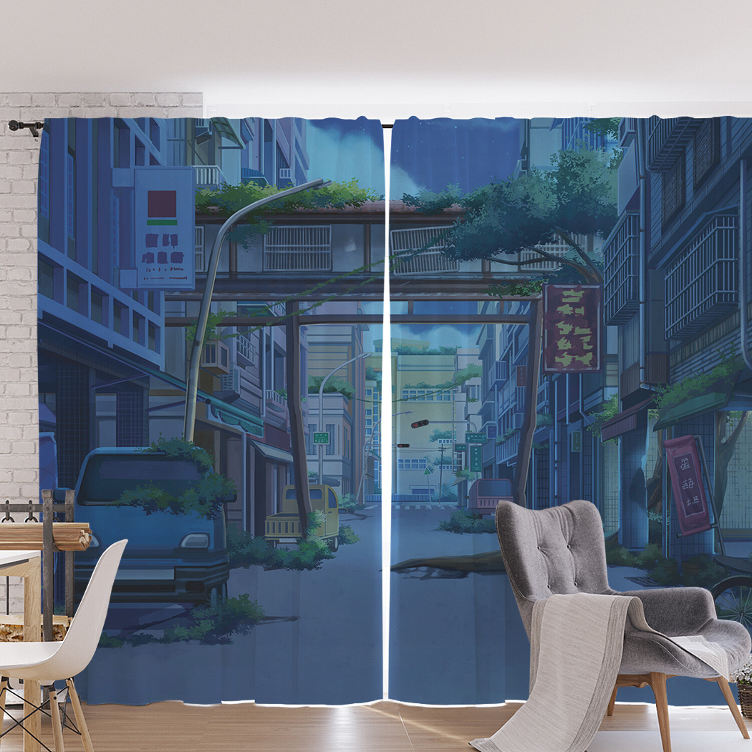 

Фотошторы для кухни и спальни JoyArty Oxford DeLuxe JoyArty "Ночной город" 170x265 см, Ночной город