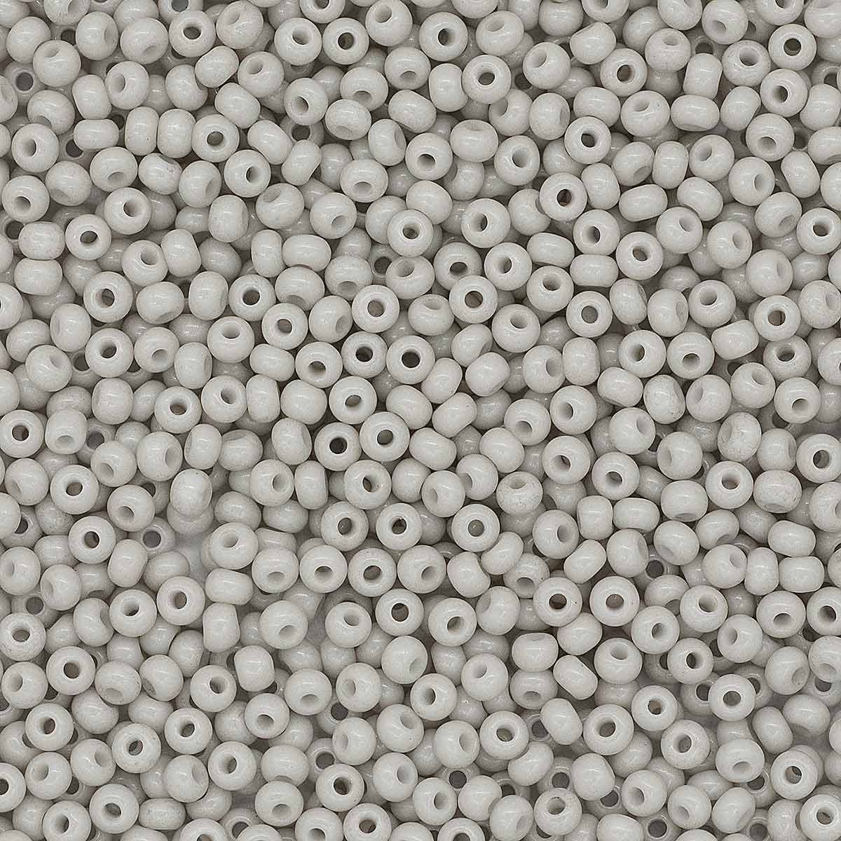 

Бисер чешский Preciosa мелованный 10/0 (2,3 мм), цвет № 03241, 20г*5 упаковок, Белый