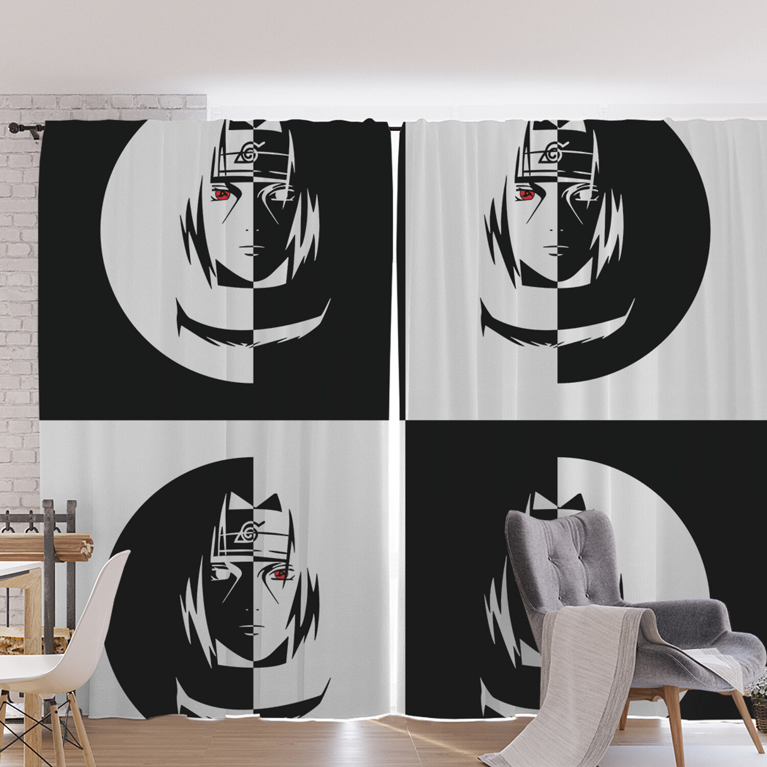 

Фотошторы для кухни и спальни JoyArty Oxford DeLuxe JoyArty "Раздвоение" 170x265 см, Раздвоение
