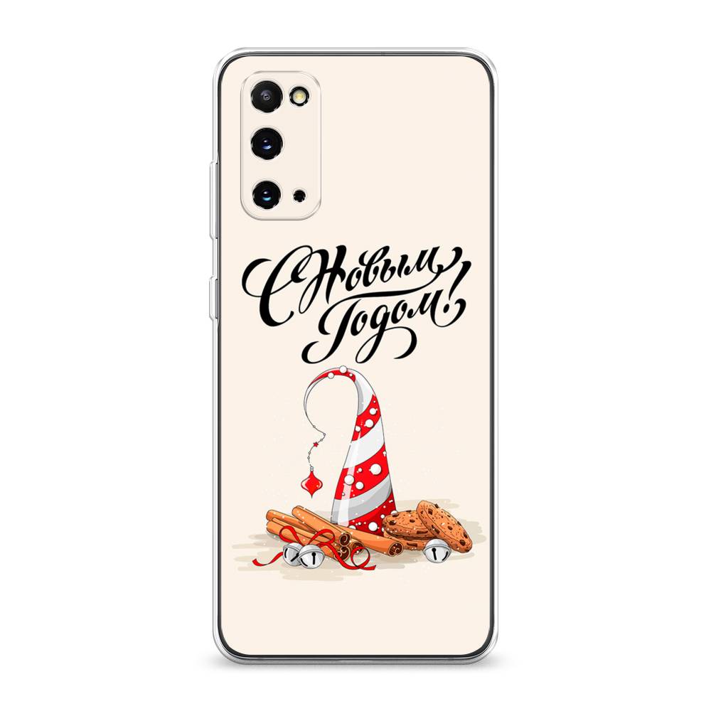 

Чехол на Samsung Galaxy S20 "Подарки на Новый Год", Бежевый;красный;черный, 29250-5
