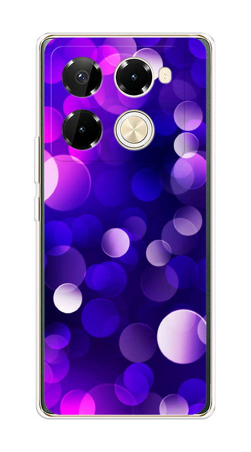 

Чехол на Infinix Note 40 Pro 5G/Note 40 Pro Plus "Абстракция 27", Фиолетовый, 3105950-1