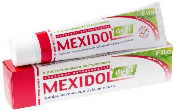 Мексидол дент фито зубная паста 65 г