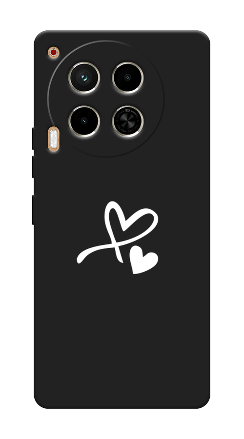 

Чехол Awog 305652-1 для Tecno Camon 30 4G "Сердечко минимализм", Белый, 305652-1