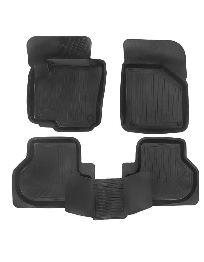 

Коврики в салон Skoda Roomster (2006-) с перемычкой резина 5 шт