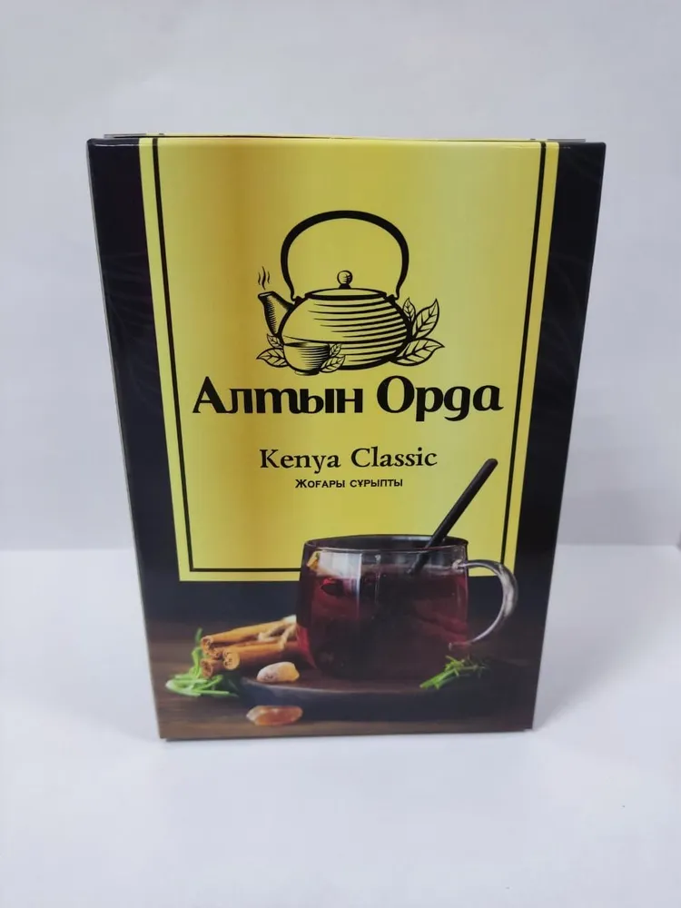 

Чай черный Алтын Орда Kenya Classic кенийский гранулированный, 250 г, Чай черный Алтын Орда Kenya Classic кенийский гранулированный 250 г