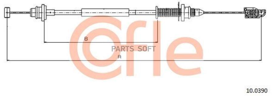 

Трос газа авто Dacia Logan All Bz 04- Cofle 92100390