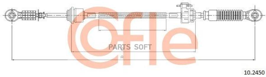 

Cofle Трос Кпп Ford Transit 00-06 L=800