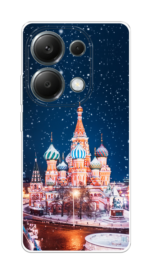 

Чехол на Xiaomi Redmi Note 13 Pro 4G "Москва 1", Коричневый;синий;белый, 321650-1