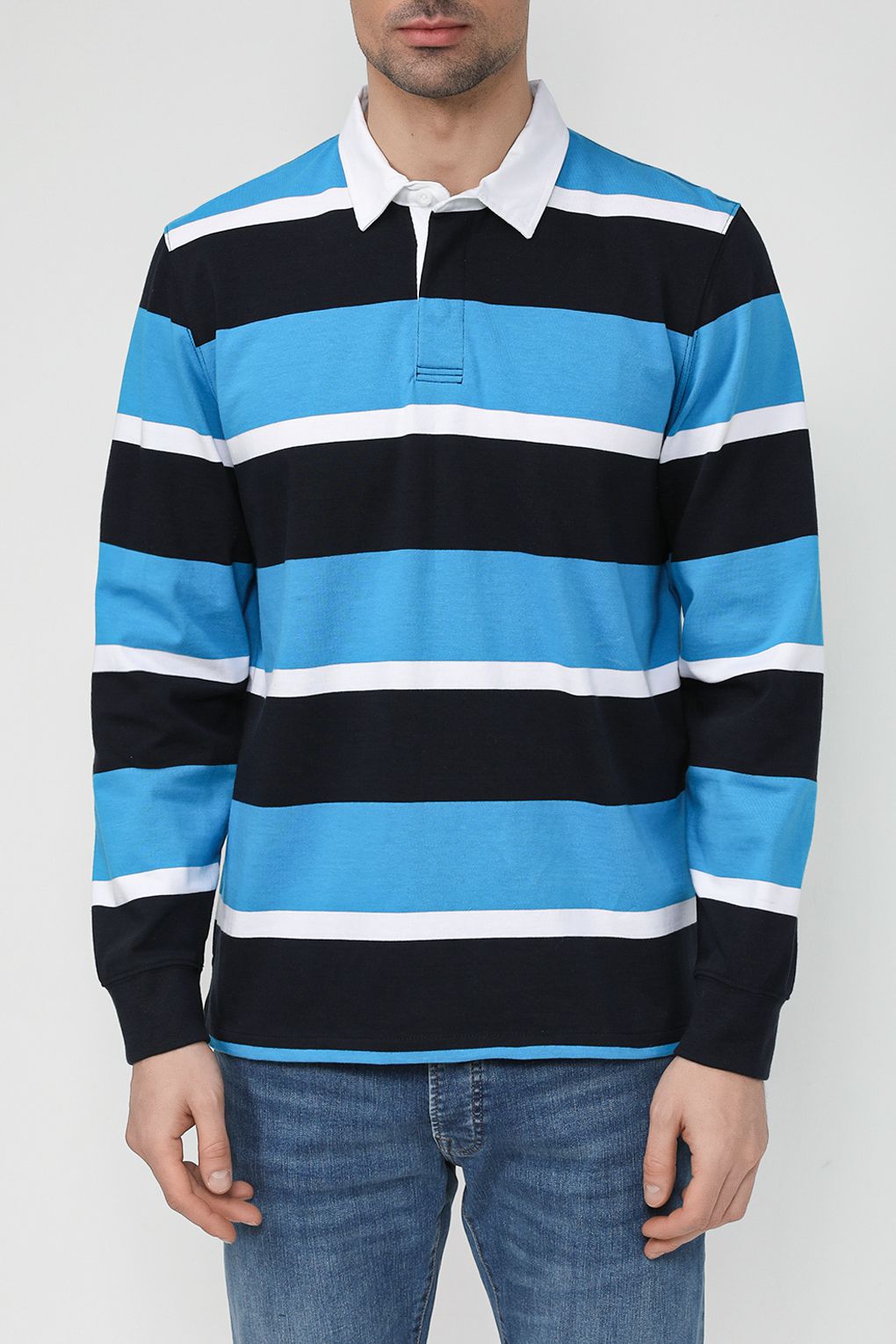 

Лонгслив мужской OVS 1901275 синий L, 1901275