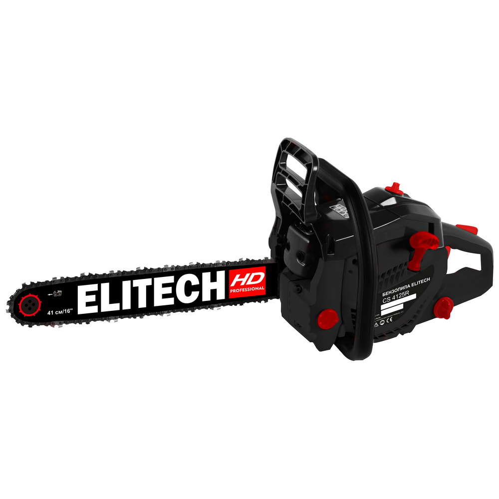 

Пила цепная бензиновая Elitech CS 4125R, CS 4125R