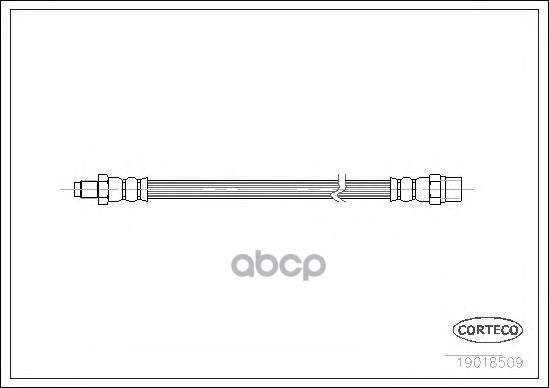 

Шланг тормозной системы CORTECO 19018509
