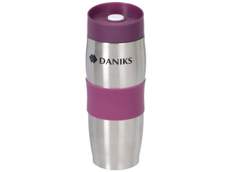 Термокружка Daniks 380ml Bilberry SL-069-prpl / 306881