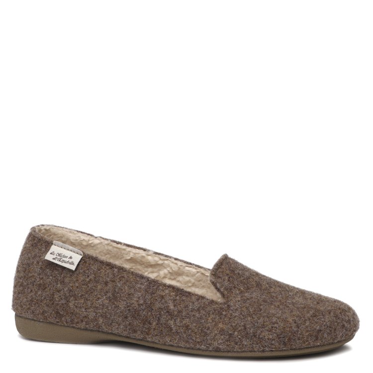 

Тапочки женские La Maison De L'espadrille 6001 коричневые 38 EU, Коричневый, 6001