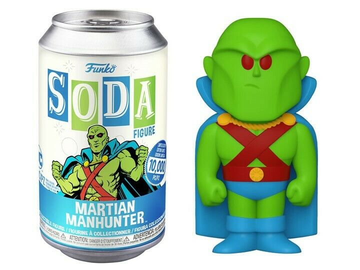 

Фигурка Funko Vinyl SODA DC Comics Martian Manhunter W/Chase