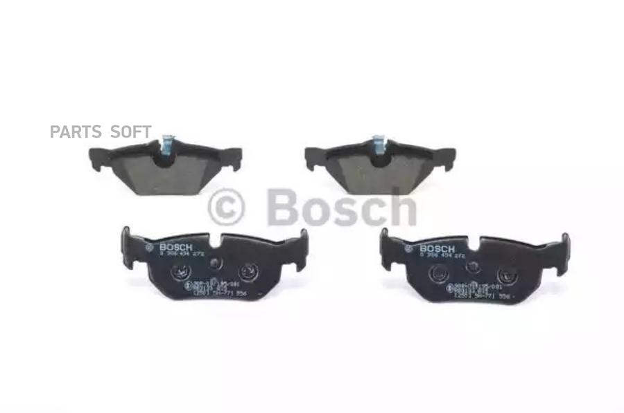 

Комплект тормозных колодок BOSCH 0986494272