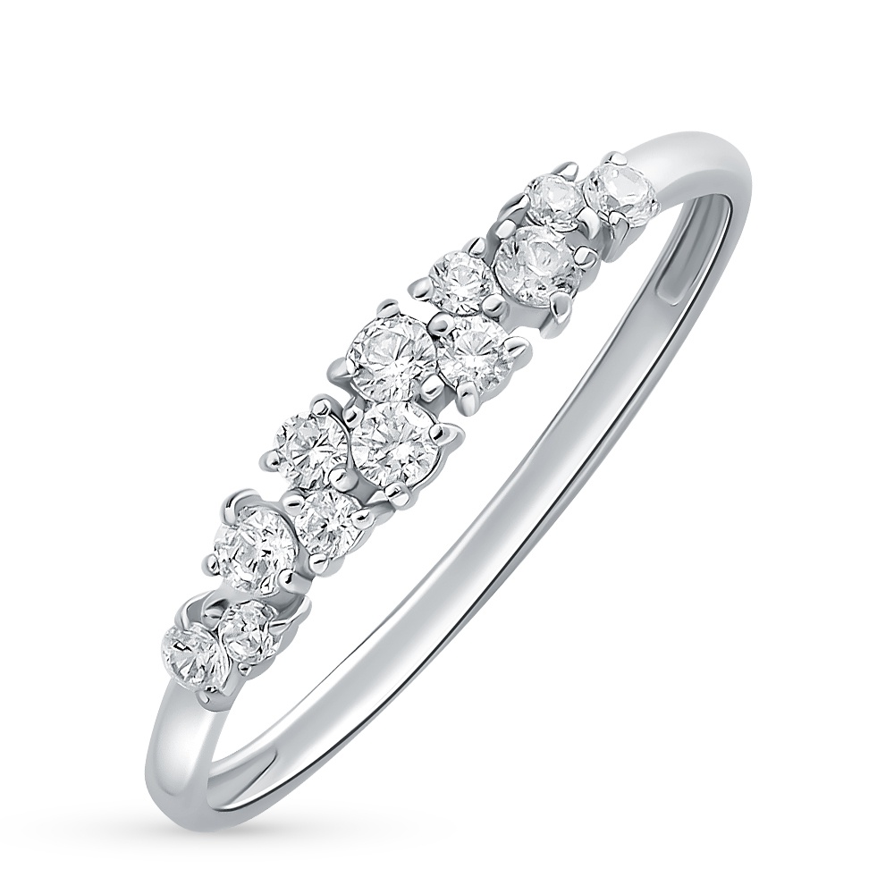 

Кольцо из серебра р. , 585Gold 701013299, фианит, 701013299