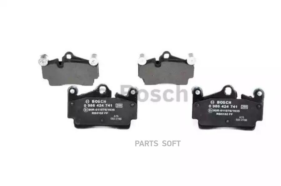 

Комплект тормозных колодок BOSCH 0986424741