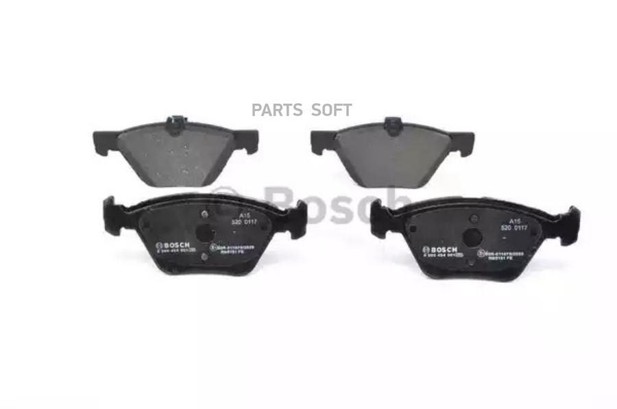 

Комплект тормозных колодок BOSCH 0986494001