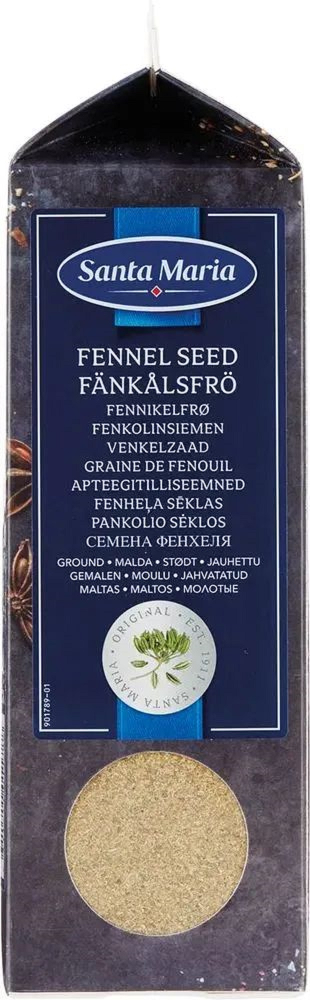 Семена фенхеля Santa Maria Fenhel Seed молотые, 350 г