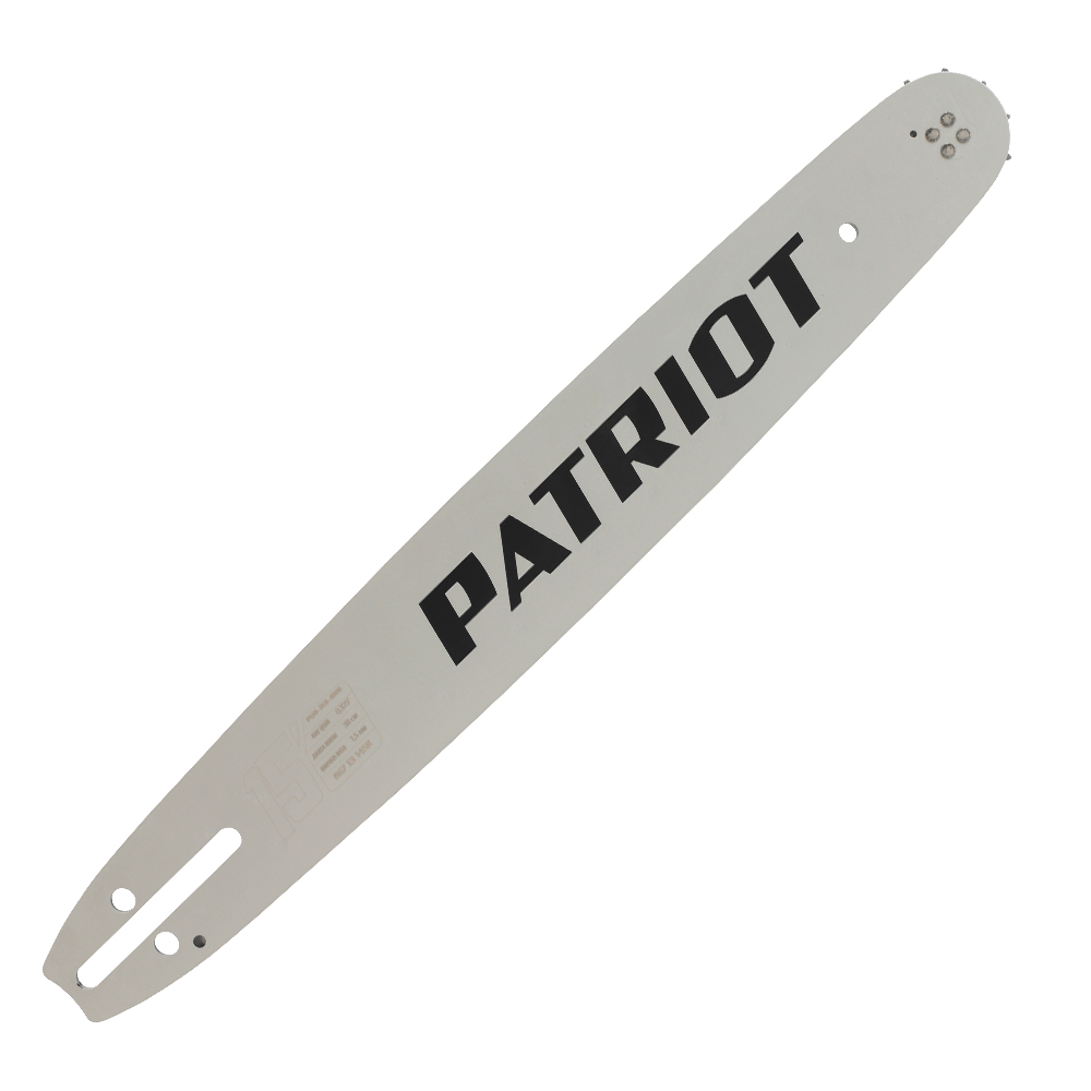 

Шина для пил 15"-1,5 мм-0,325" 158SLBK095 PATRIOT