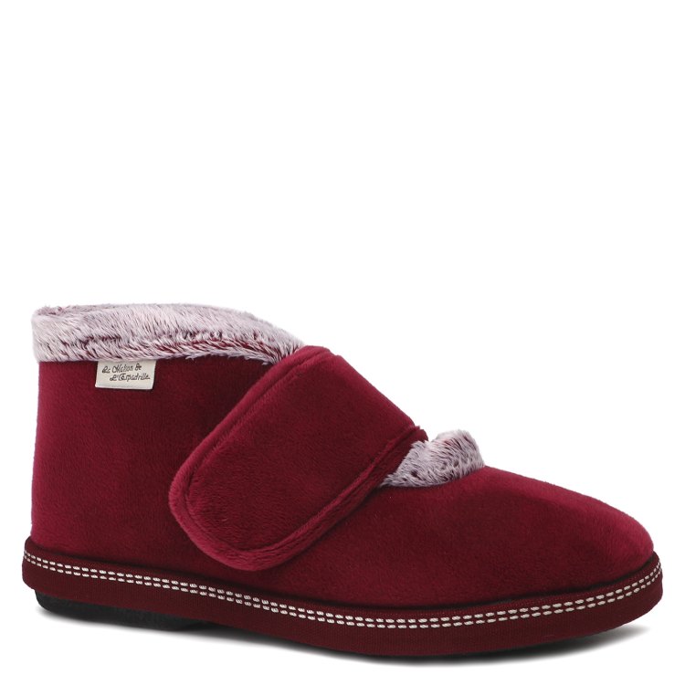 

Тапочки женские La Maison De L'espadrille 6830 бордовые 41 EU, Бордовый, 6830