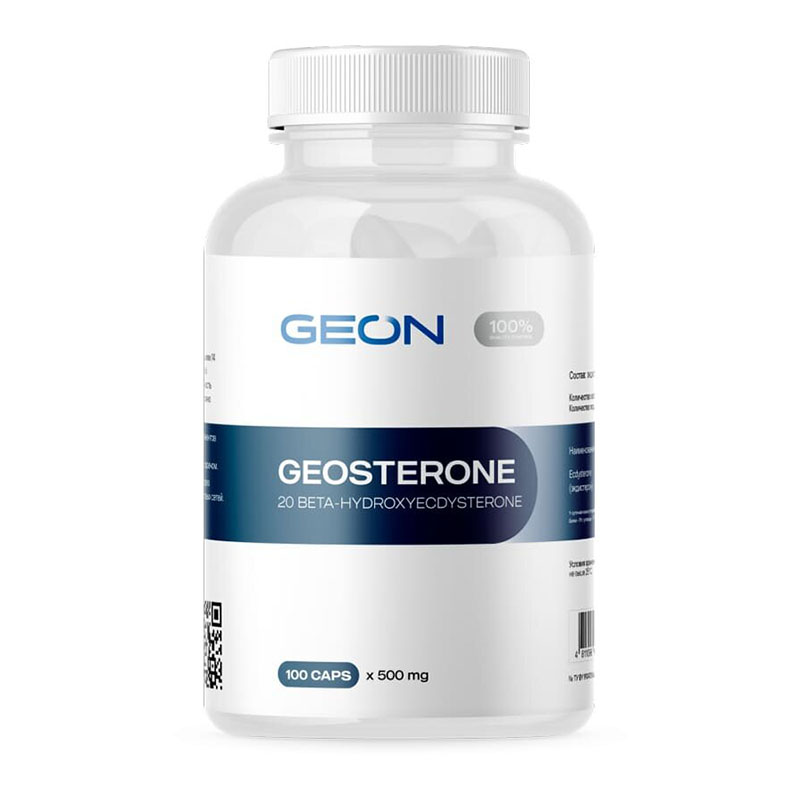 GEON Экдистерон Geosterone, 100 капс