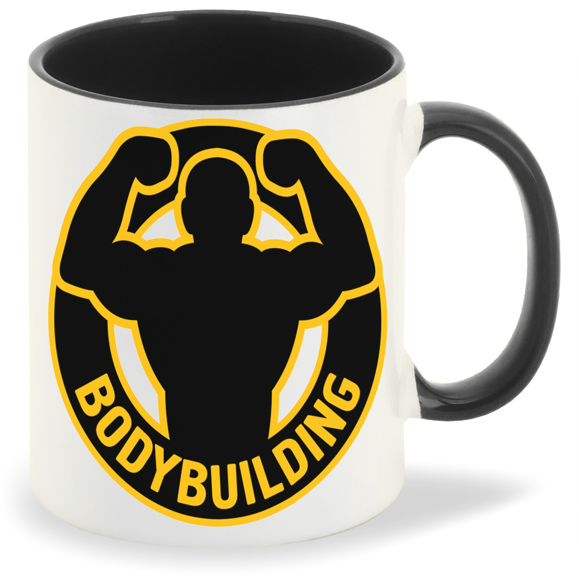

Кружка CoolPodarok Bodybuilding бодибилдинг, Bodybuilding бодибилдинг