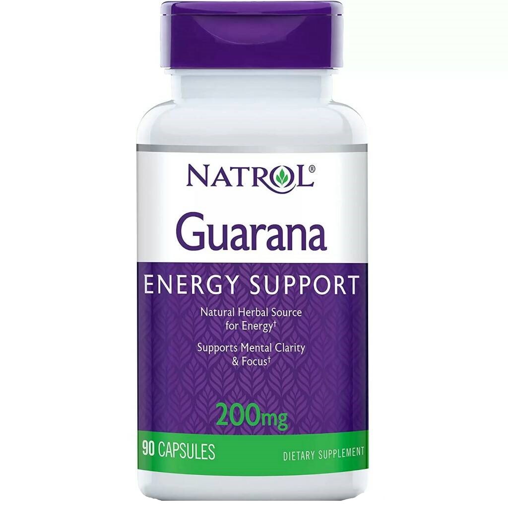 Natrol Guarana 200 mg, 90 капс