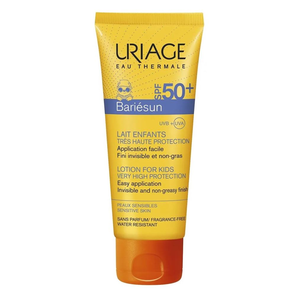 Детский солнцезащитный лосьон Uriage Bariesun Lotion For Children SPF 50+, 100 мл аэрозоль солнцезащитный enjoy summer детский spf 50 150 мл