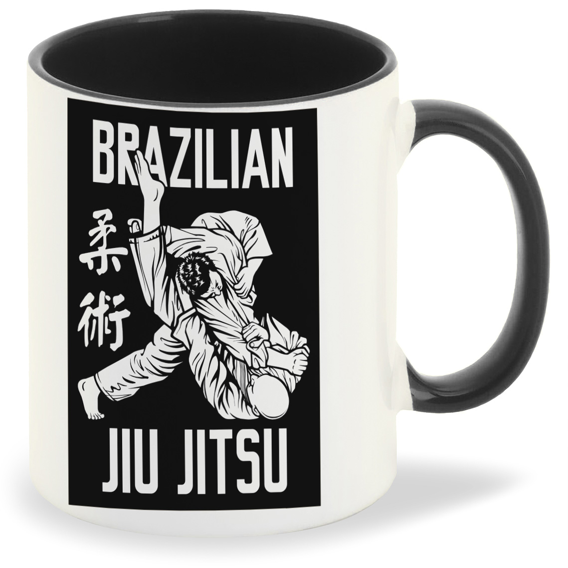 

Кружка CoolPodarok Brazilian jiu jitsu Бразильское джиу джитсу, Brazilian jiu jitsu Бразильское джиу джитсу