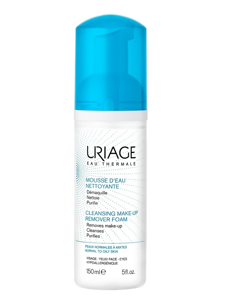 Очищающий мусс Uriage Mousse d'Eau Nettoyante uriage очищающий мусс для умывания 150 0