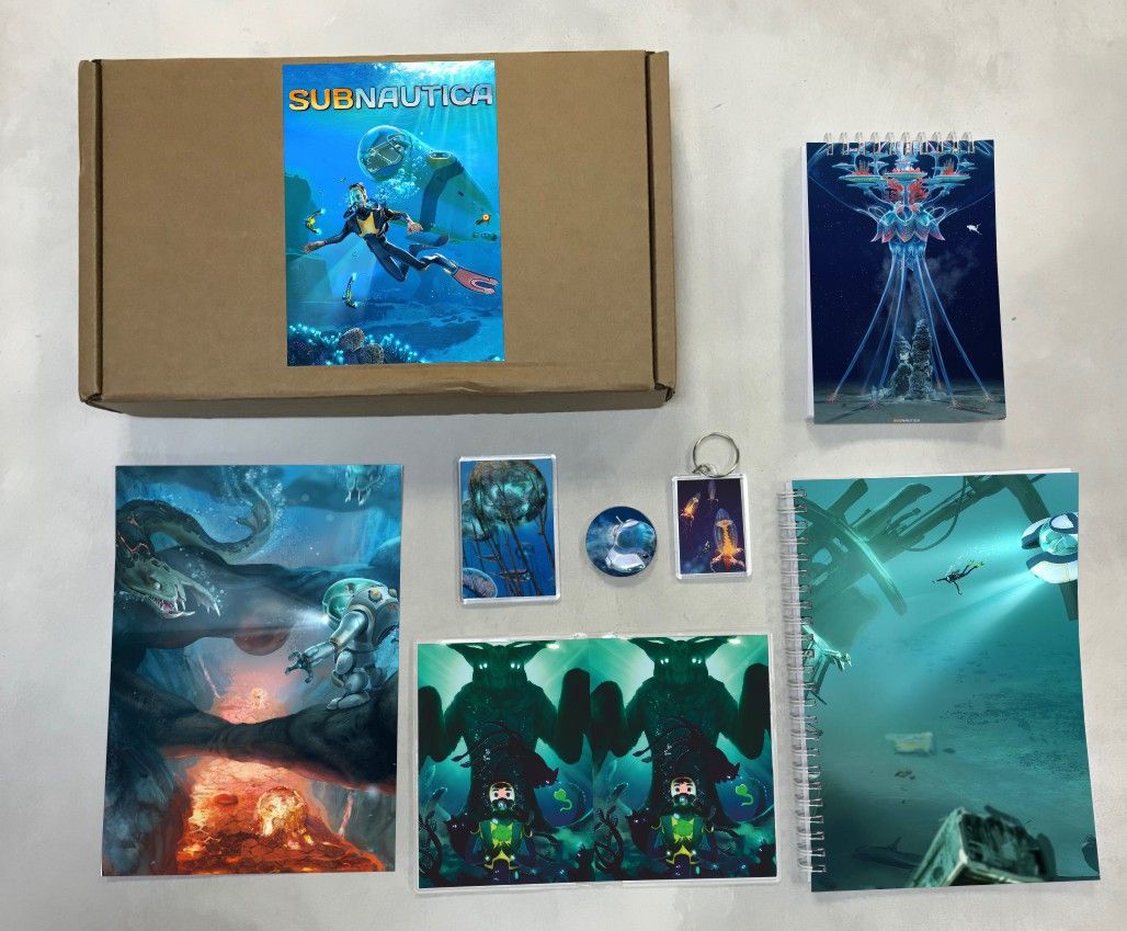 

Бокс с подарком Mewni-Shop Subnautica, Сабнатика - 0005, 080523-5, 7 предметов