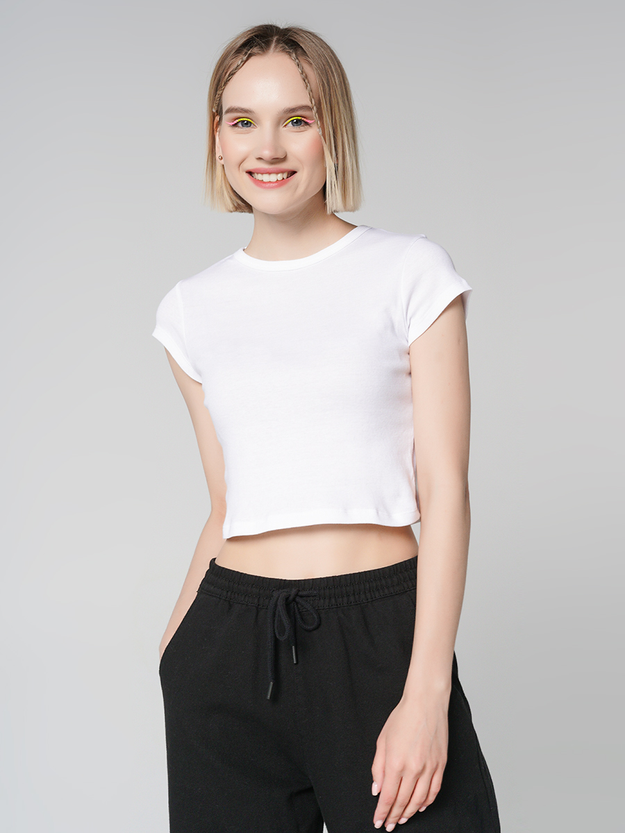 

Футболка женская ТВОЕ 89019 белая S, 89019