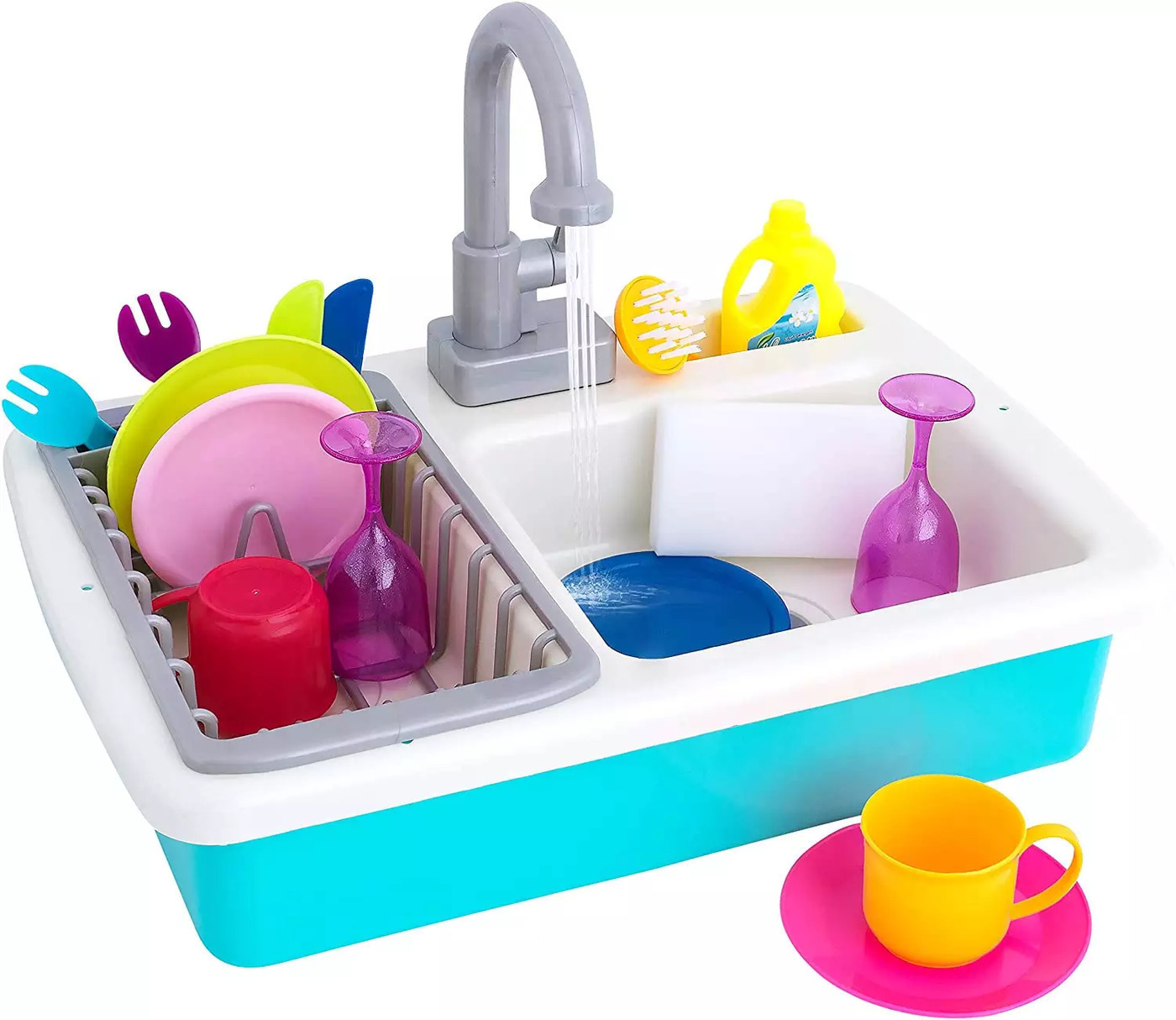 фото Игровая мойка playsmart с водой, baby dishwasher 5050а, 106882