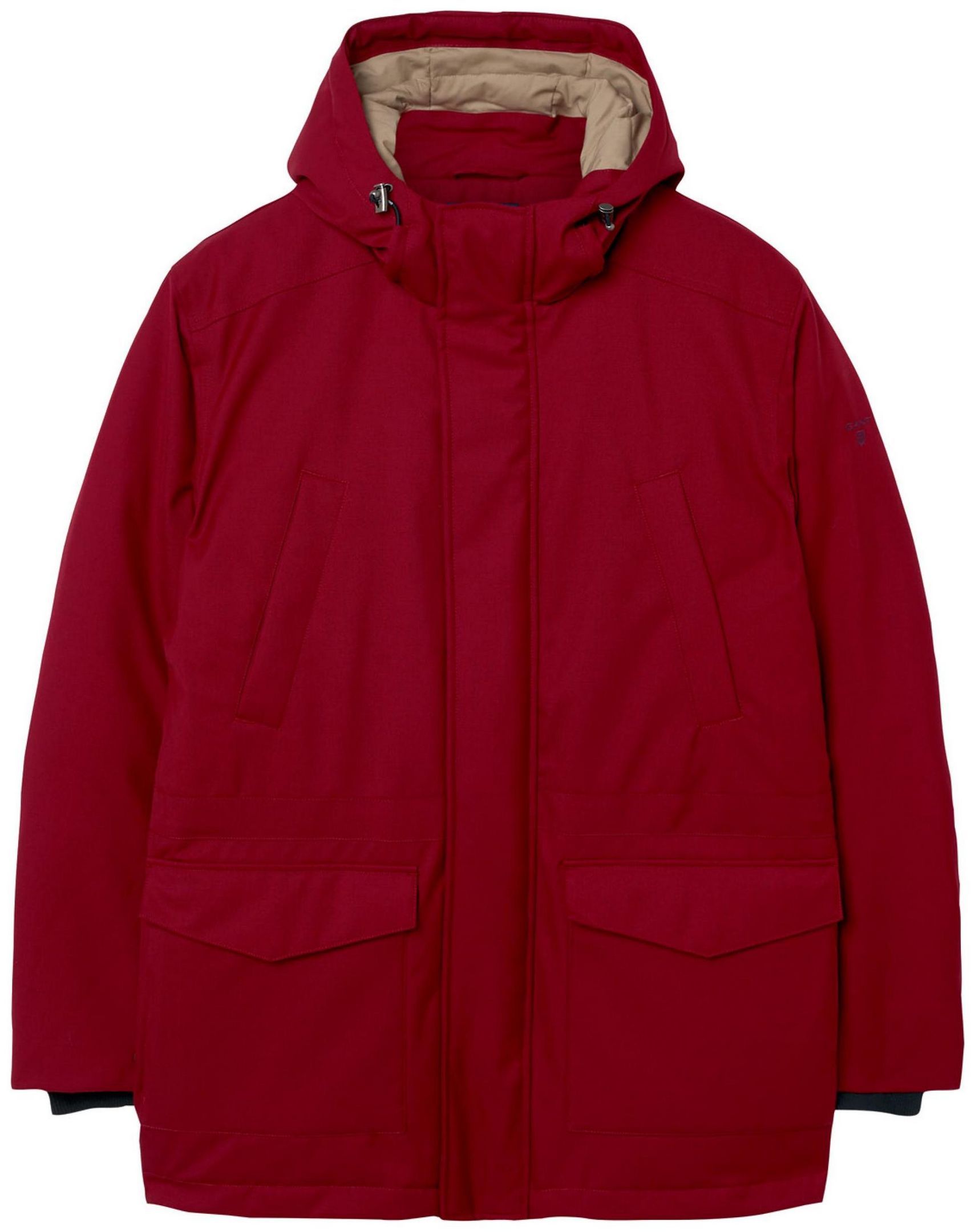 

Куртка мужская GANT 7001545 бордовая 3XL, Бордовый, 7001545