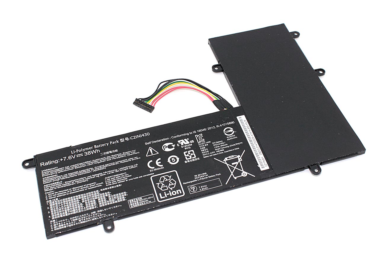 Аккумуляторная батарея для ноутбукa Asus Chromebook C201PA (C21N1430) 7.6V