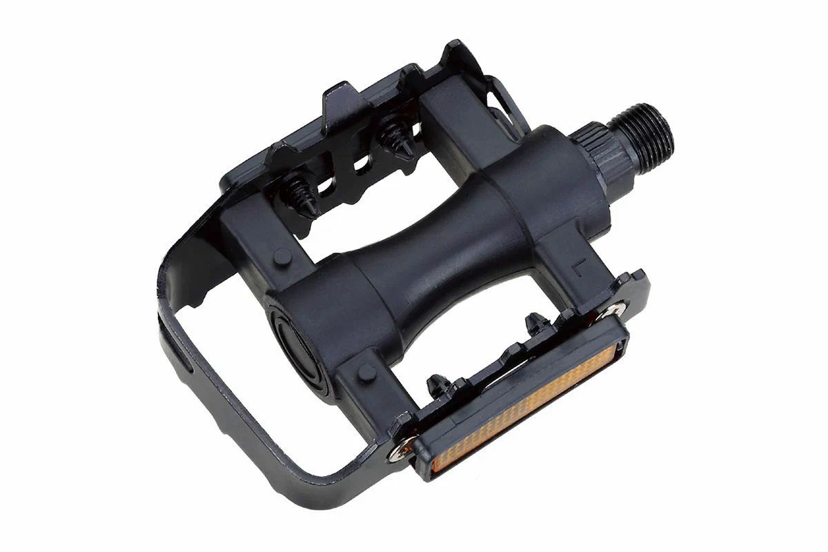 

Педали P802 MTB алюм./пластик 9/16, 96х81мм, черно/серебр., Черный;серебристый