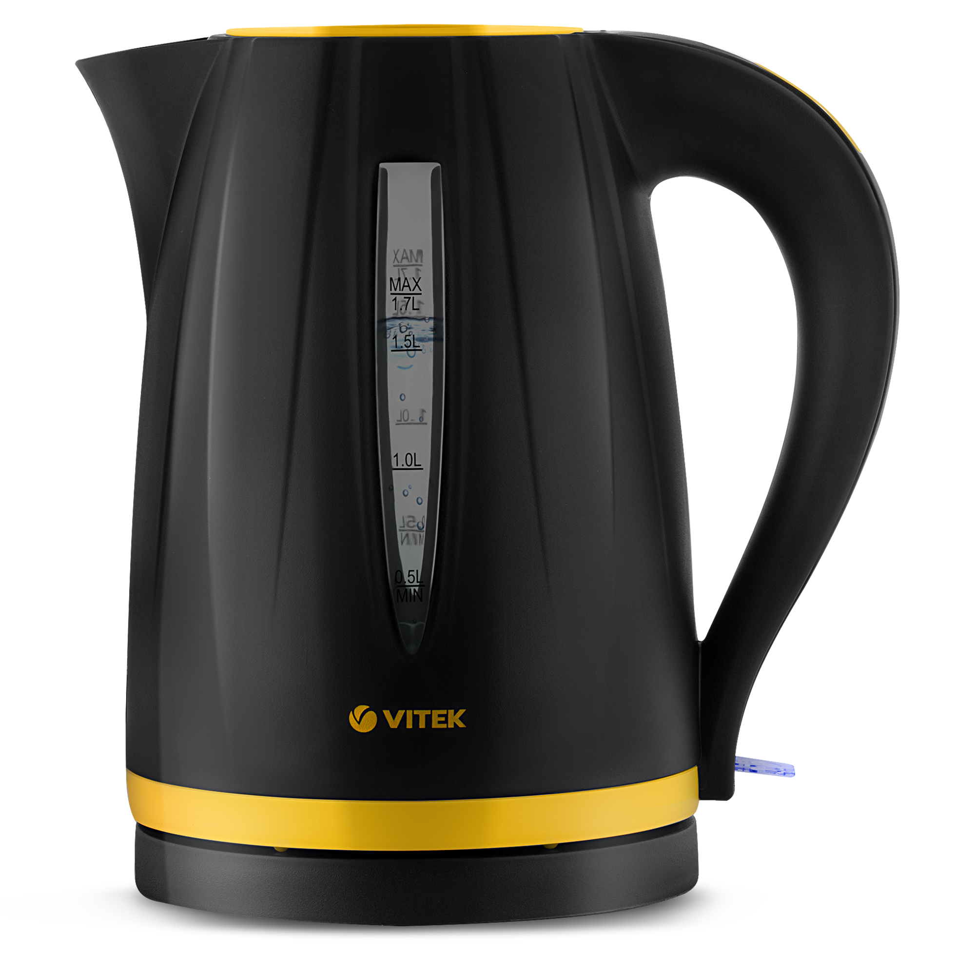 

Чайник электрический VITEK VT-1168 1.7 л черный, желтый, VT-1168