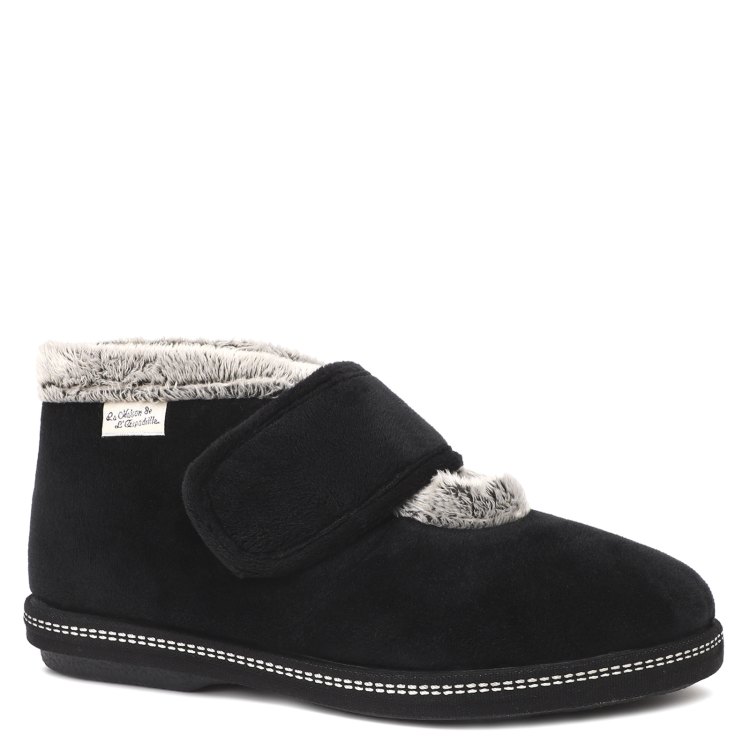 

Тапочки женские La Maison De L'espadrille 6830 черные 40 EU, Черный, 6830