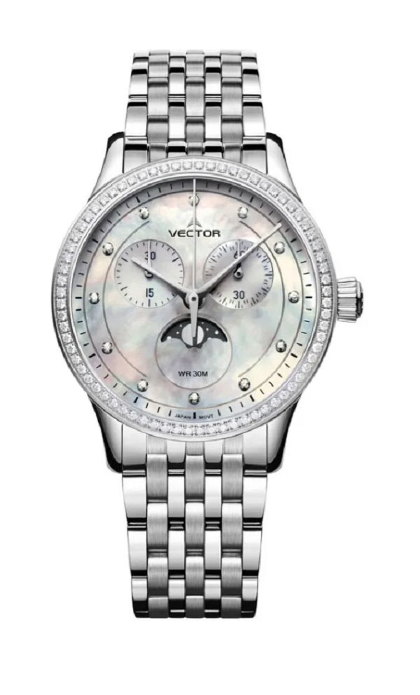 

Наручные часы женские Vector VH9-002413Q перламутр, VH9-002413Q перламутр