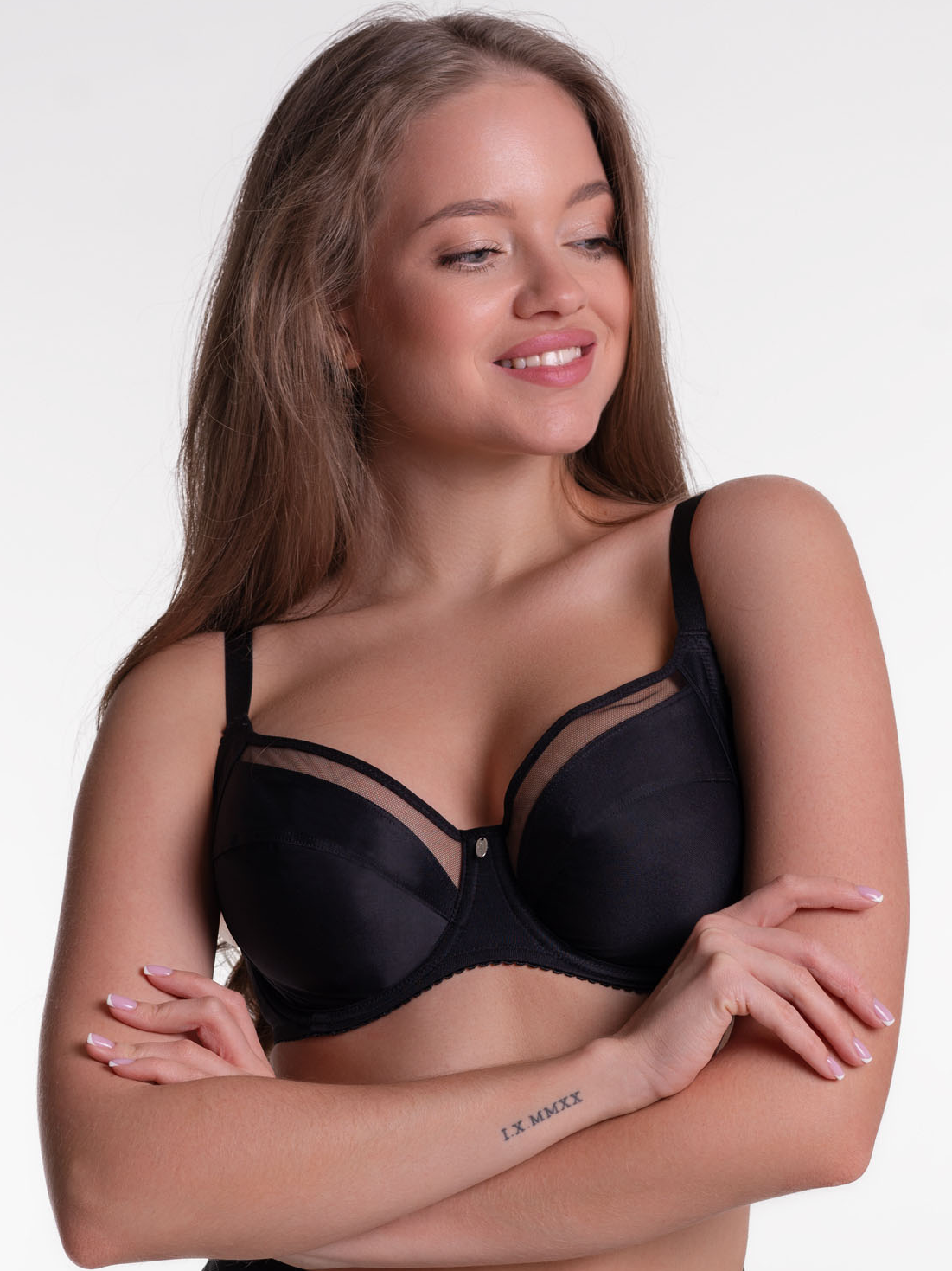 

Бюстгальтер женский Milavitsa Basic черный 70J, 100150