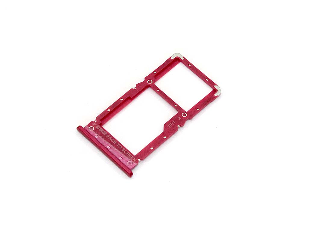

Лоток SIM-карты для Xiaomi Redmi Note 6 красный, для Xiaomi Redmi Note 6