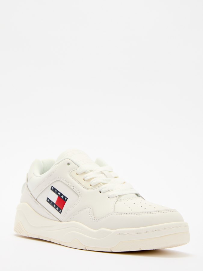 

Кеды женские Tommy Jeans EN0EN02524 белые 40 EU, Белый, EN0EN02524