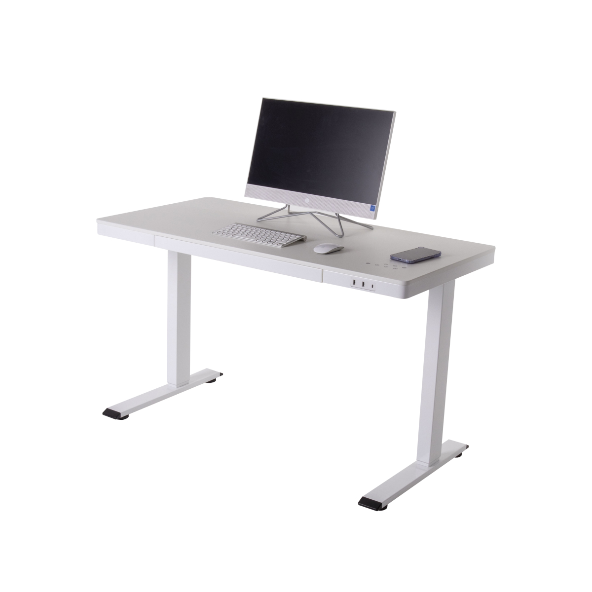 Стол письменный LuxAlto 17050 регулируемый МДФ, E4A, 140x70 см