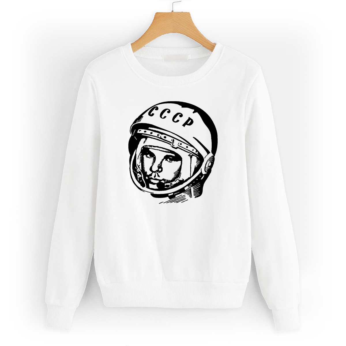 

Свитшот белый CoolPodarok Космонавт, W0114371