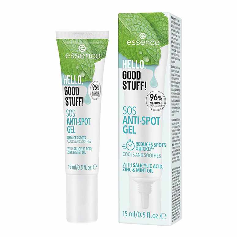 фото Гель для лица essence hello, good stuff! sos anti-spot gel для точечного нанесения 15 мл