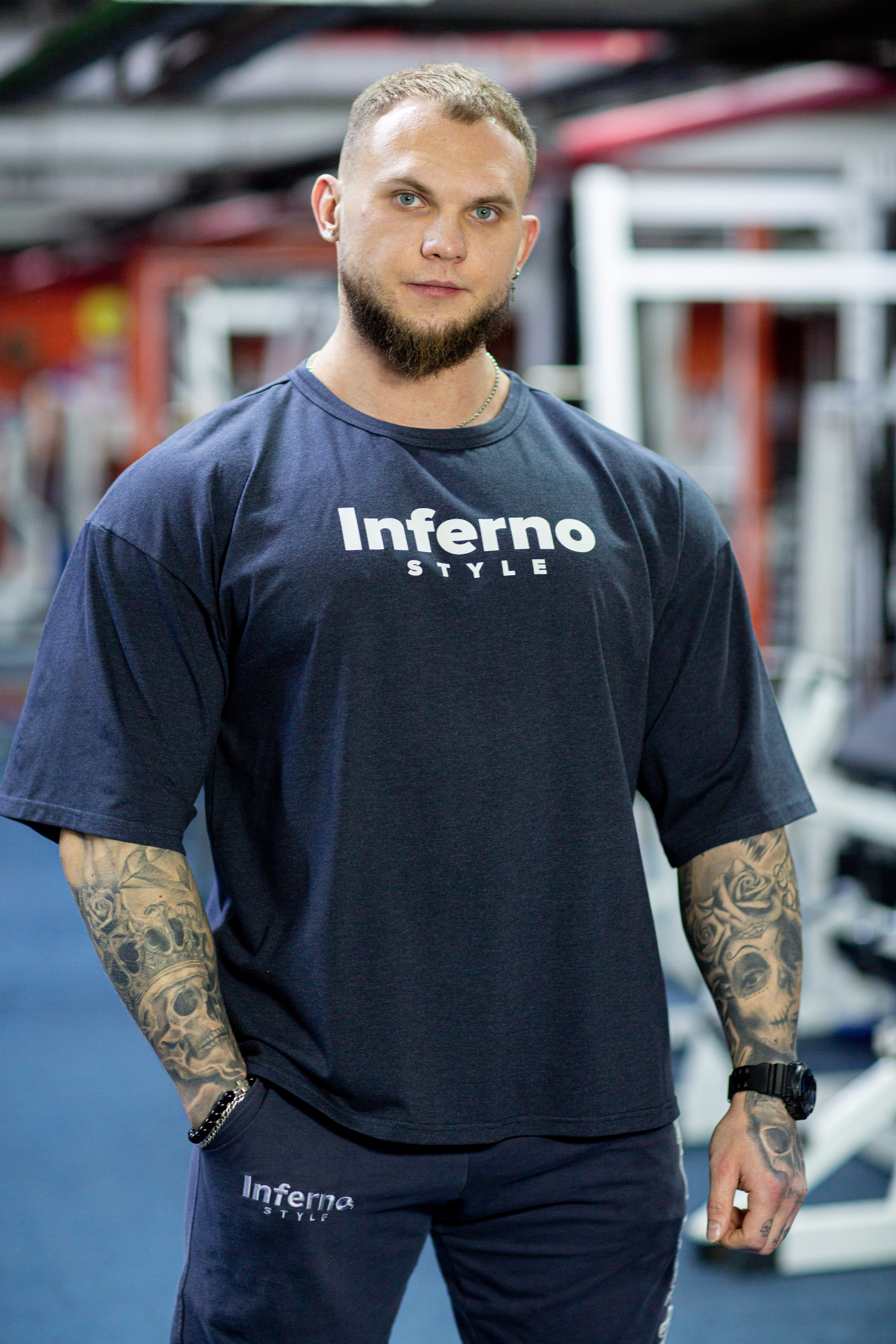 

Футболка мужская INFERNO style Ф-008-002 серая 2XL, Серый, Ф-008-002