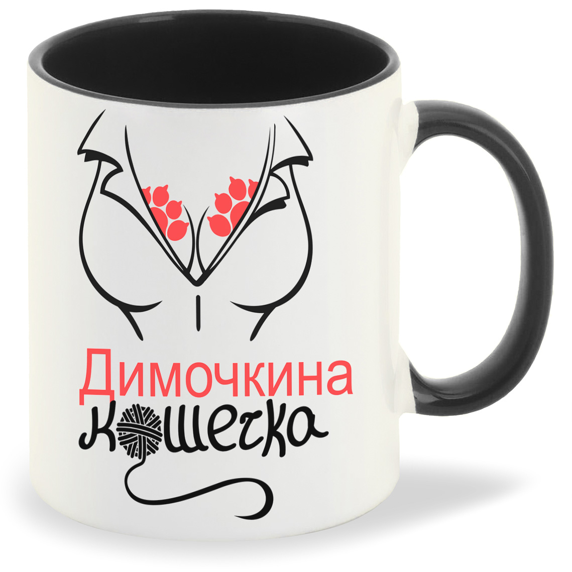 

Кружка CoolPodarok кошечка Димочкина, кошечка Димочкина