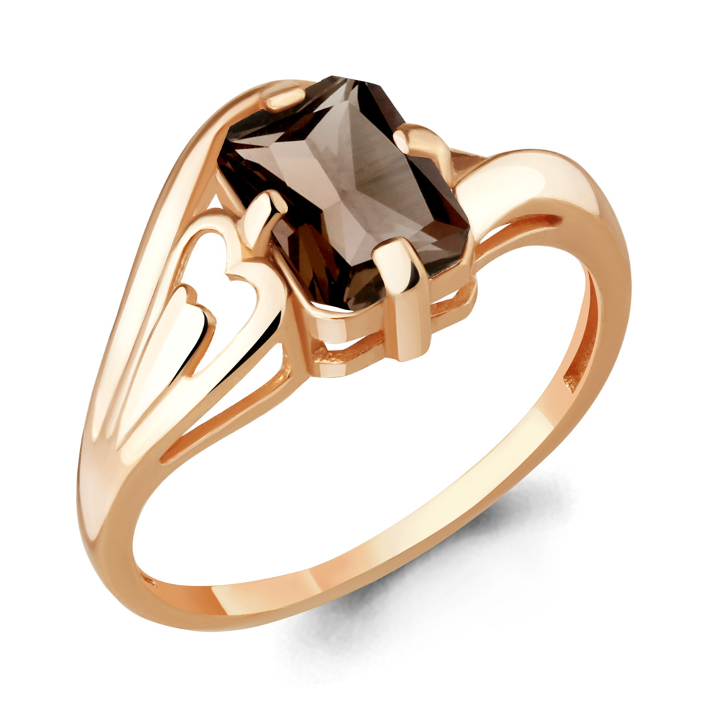

Кольцо из серебра с кварцем р. 17,5 Aquamarine 6575701_925_з, 6575701_925_з